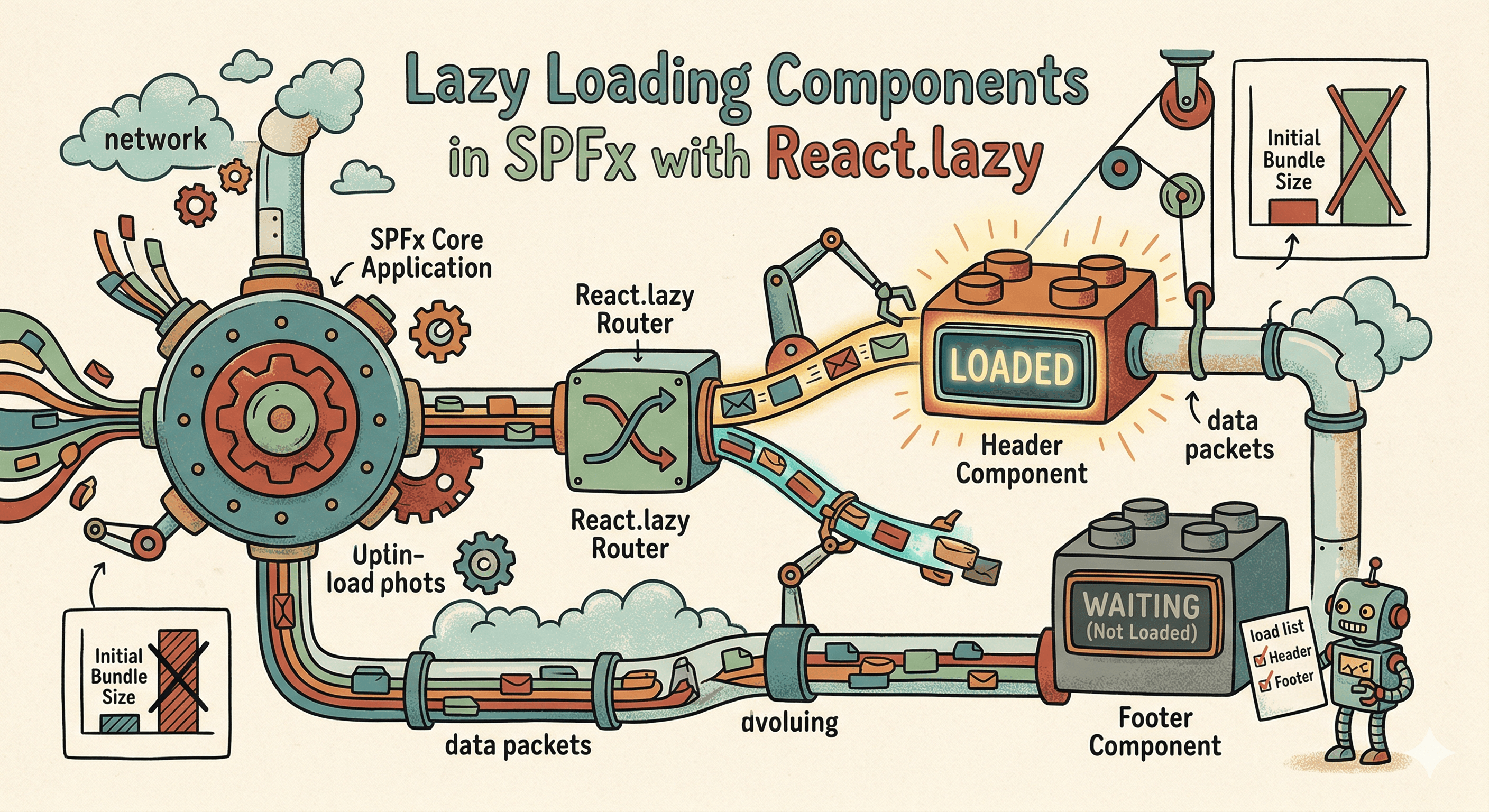 Lazy Loading Components in SPFx with React.lazy